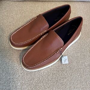 Cole Haan Men's Tan Leather Loafers